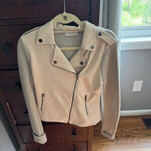 Lola and Sophie Vegan Suede Jacket, Size Small